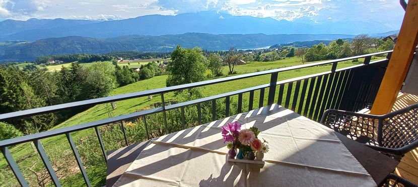 Balkon Adlerhorst mit Seeblick