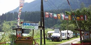 Draufluss-Camping