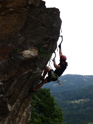 Dry-Tooling am Jungfernsprung