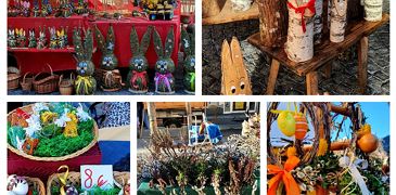 Wochenmarkt zu Ostern