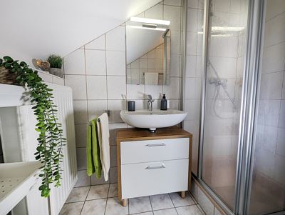 Appartement/Fewo, Dusche, WC, 3 Schlafräume