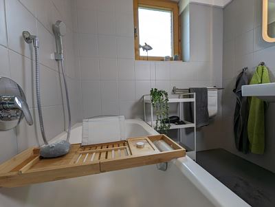 Appartement/Fewo, Dusche und Badewanne, 2 Schlafrä