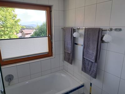 Apartment, shower and bath, toilet, 2 bed rooms