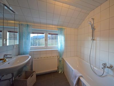 Apartment, shower and bath tub, south