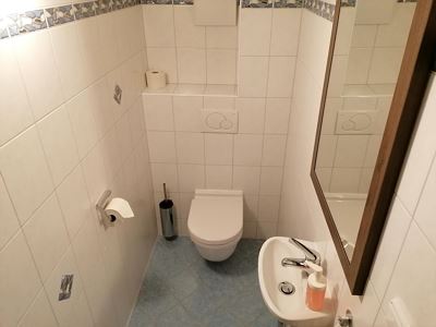 Apartment, shower, toilet, lake view