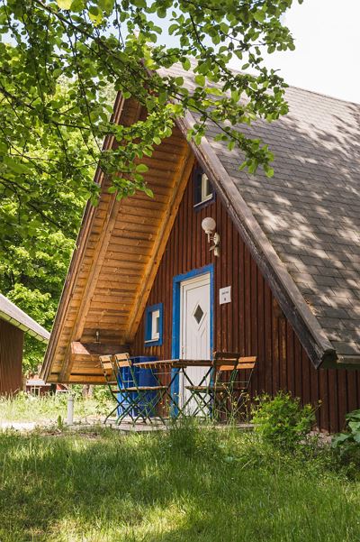 Ferienhaus blau