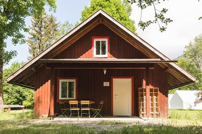 Ferienhaus rot