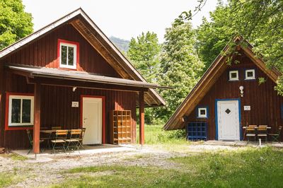 Ferienhaus rot