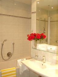 Appartamento in albergo, bagno, WC, vista lago