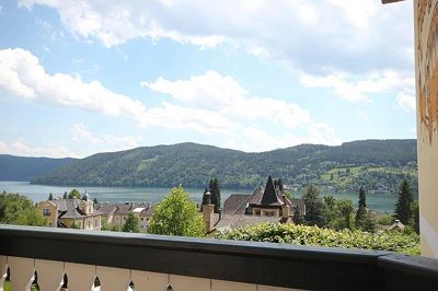 Camera per famiglie, bagno, WC, vista lago