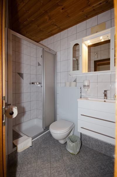 Double room, shower or bath, toilet, balcony