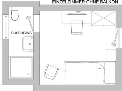 EINZELZIMMER***