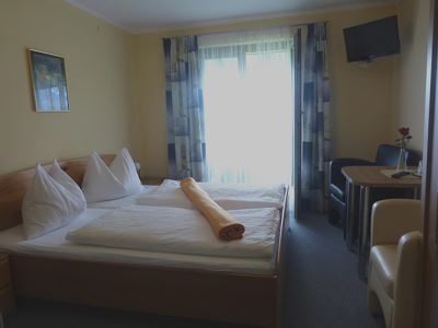 Double room, shower or bath, 1 bed room