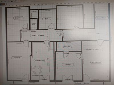 Apartment, separate toilet and shower/bathtub, facing the garden