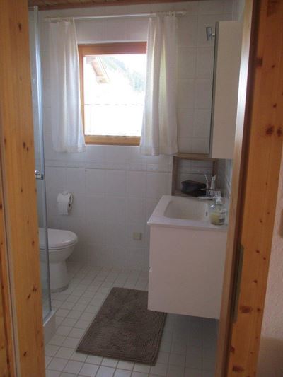 Holiday home, bath, toilet, lake view