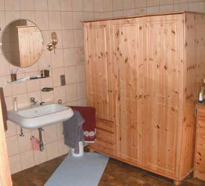 Ferienhaus , Dusche und Bad, WC, 2 Schlafräum