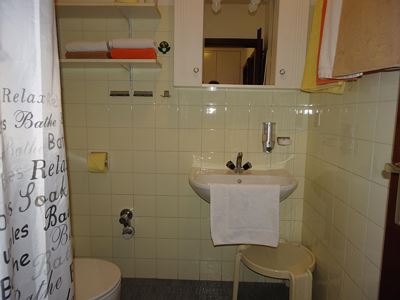 Apartment, shower, toilet, balcony