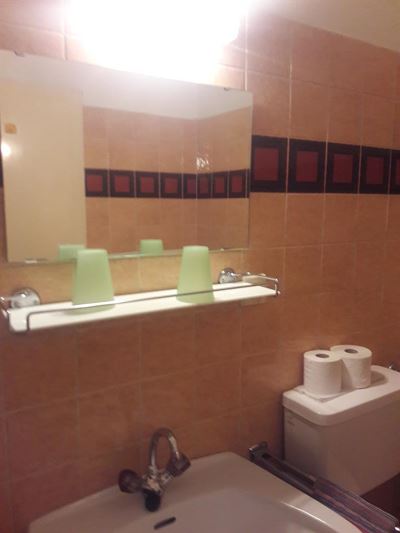 Double room, shower, toilet, balcony