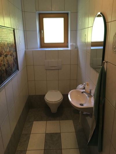 Appartamento, bagno, WC, vista lago