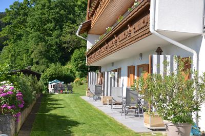 Gartenwohnung 2 für 2-4 Personen  mit  Terrasse