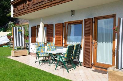 Gartenwohnung 2 für 2-4 Personen  mit  Terrasse