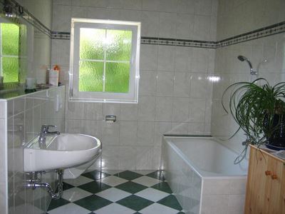 Double room, shower, toilet, 1 bed room