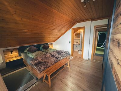 Ferienwohnung 15, Südbalkon, Blick auf die Berge