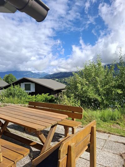 Holiday home, shower, toilet, lake view