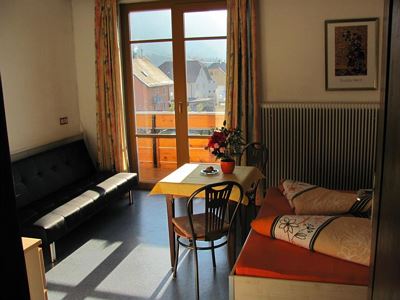 Family room, shower, toilet, balcony