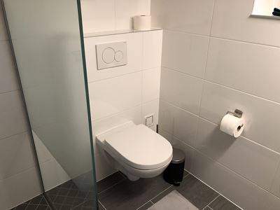 Appartamento, bagno, WC, vista lago