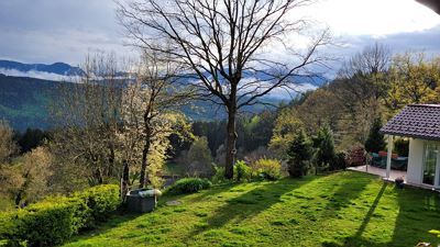 Camera per famiglie, doccia, vista lago