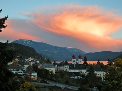 Camera doppia con vista sul lago