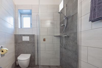 Appartamento, bagno, WC, vista lago