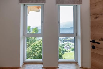 Apartment, shower, lake view