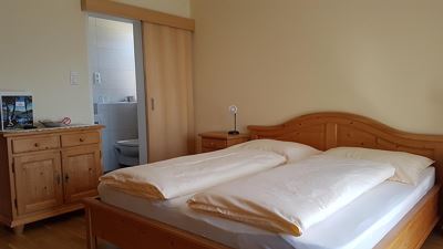 Double room, shower, toilet, balcony