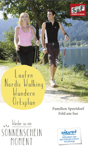 Orts- und Wegeplan Feld am See