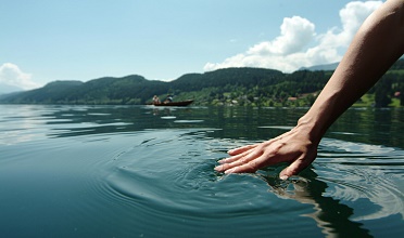 Ein Blick auf den See ...