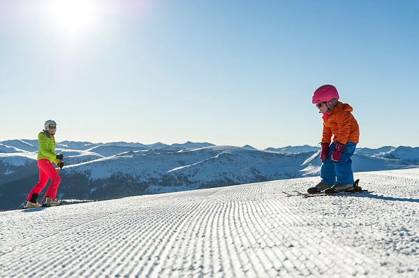 Skifahren mit Kindern am Katschberg