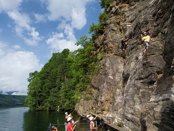 Klettern am Millstätter See