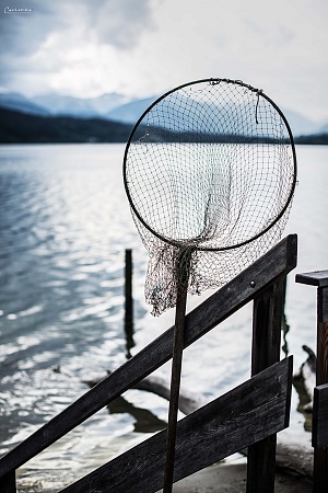 Pescatori di corte del lago di Millstatt