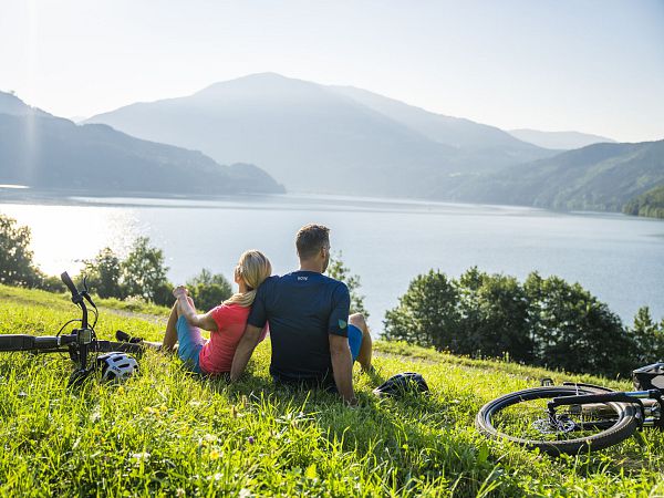 Along the Lake Millstätter See Cycling Trail