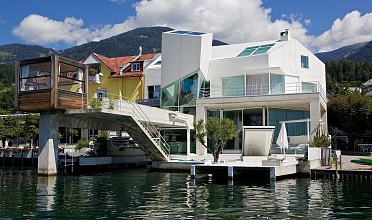 Architettura contemporanea al lago Millstätter See