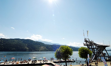 La spiagge di Millstatt