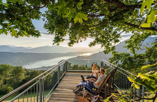 Sonnenuntergang am Sternenbalkon